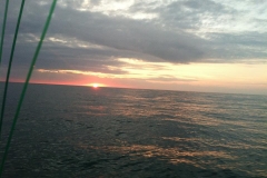 Sunrise from the Fishing boat